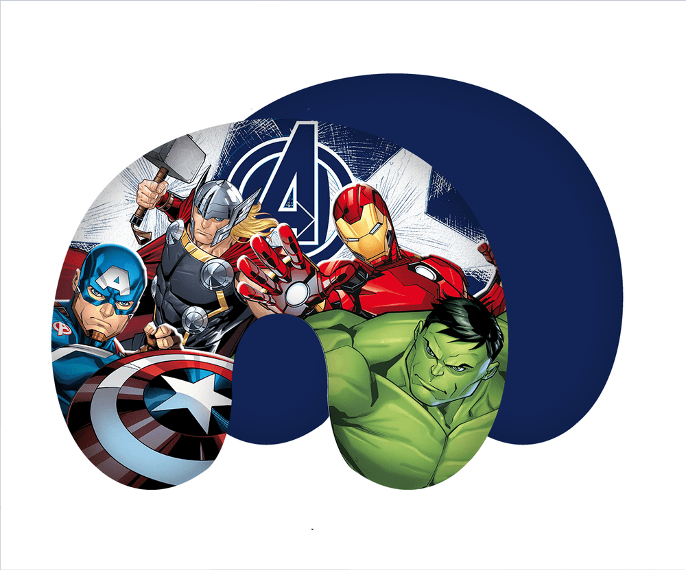 Jerry Fabrics Avengers "Heroes" cestovný vankúšik